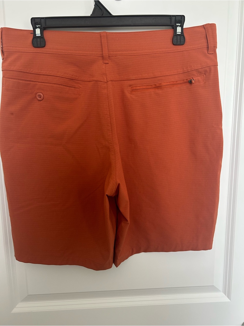 George Men's Rust Orange Performance Shorts - Picture 2 of 3